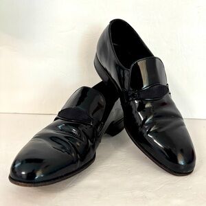 FLORSHEIM Black Patent Formal Shoes Size 7